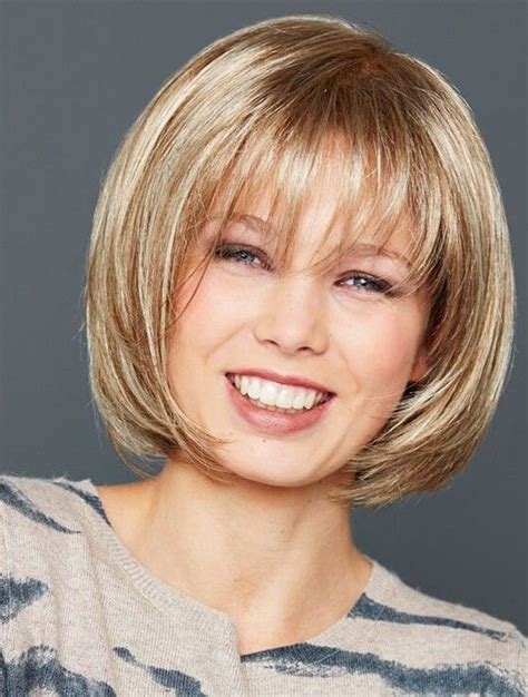 synthetic bob wigs with bangs|stacked out wigs punky style.